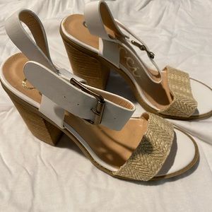 Boho Block Heels